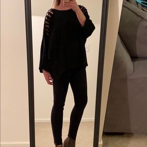Black sweater